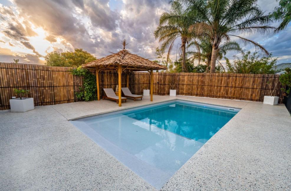Piscina de fibra de vidrio Malibu
