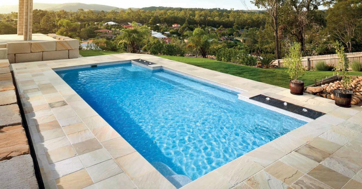 Piscina de fibra de vidrio President